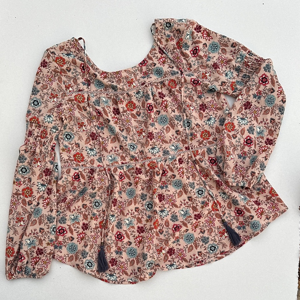 Knox Rose Multicolor Floral Blouse